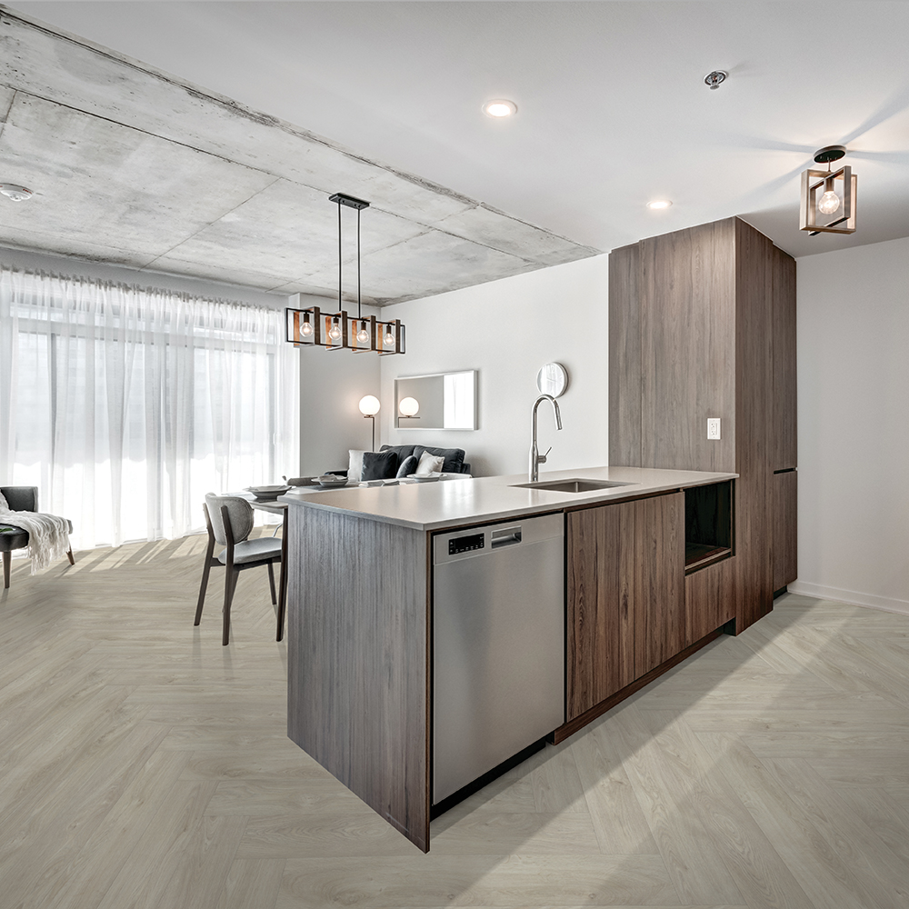Beaulieu Canada Builder vinyl Elegant Medium Grey b564
