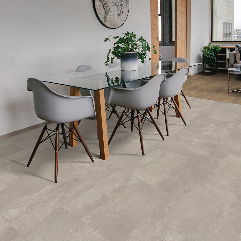 Beaulieu Canada Builder vinyl Urban Stone Light Grey b584