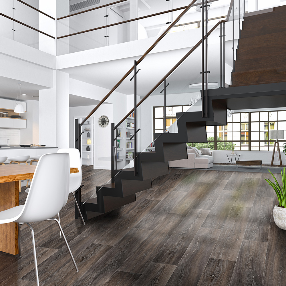 Beaulieu Canada Residential vinyl Realist Chocolate u0004