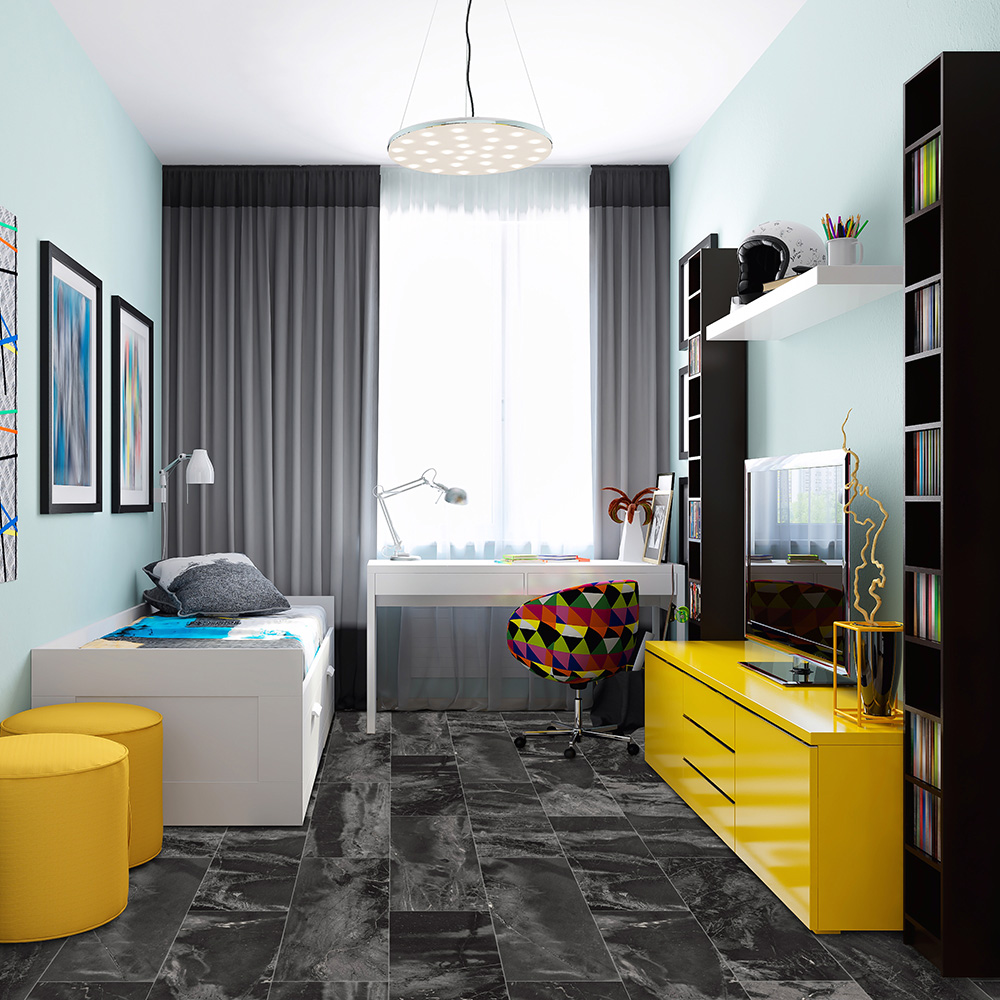 Beaulieu Canada Residential vinyl Muse Charcoal u0060